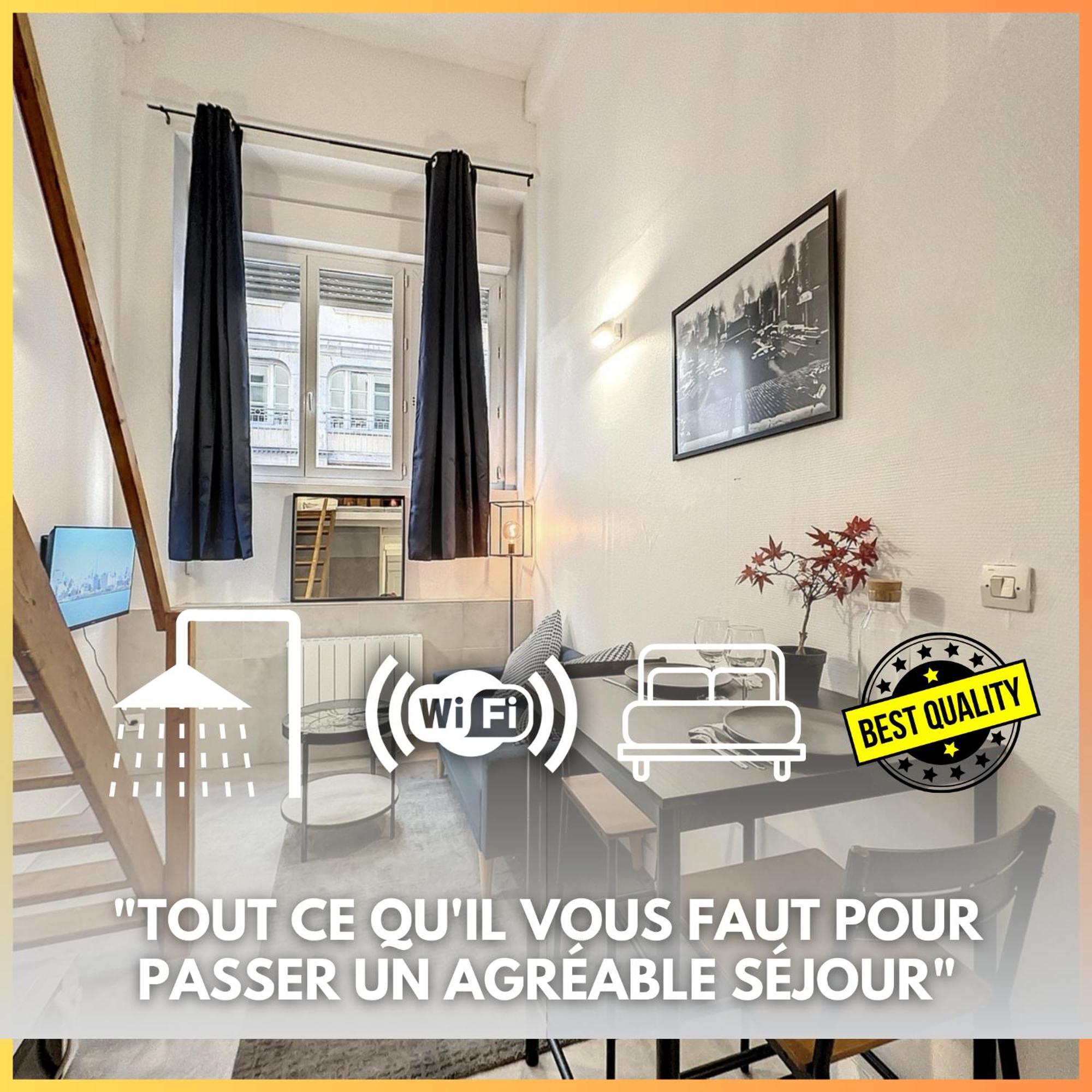 Cosy Appt Coeur De Lyon 1 Imbert Apartment Luaran gambar
